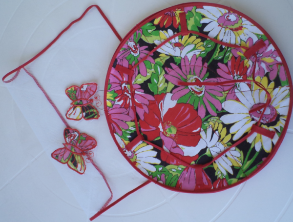 Petisqueira de pano Borboleta